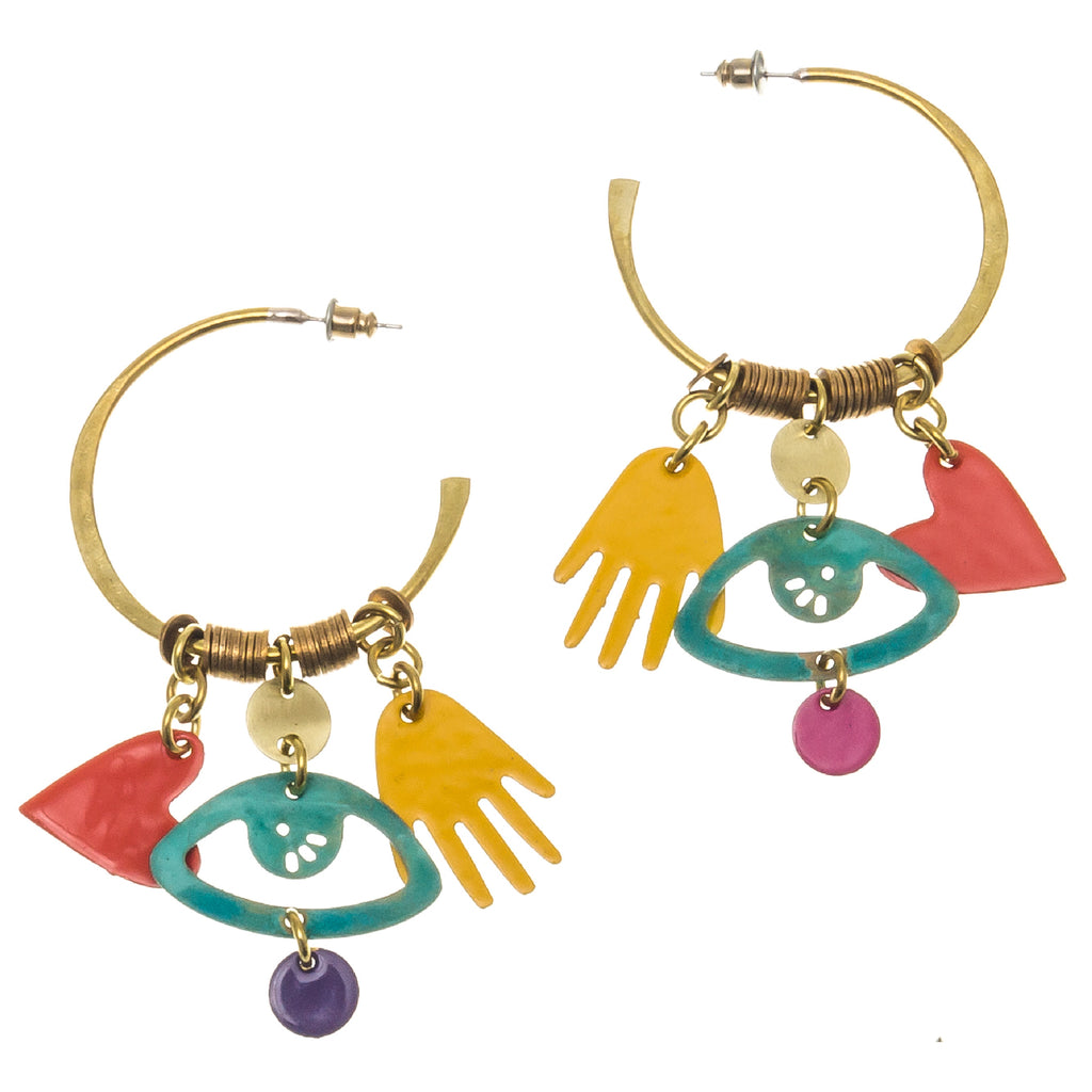 Tarot Earrings LG
