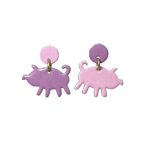 Little Oink Earrings